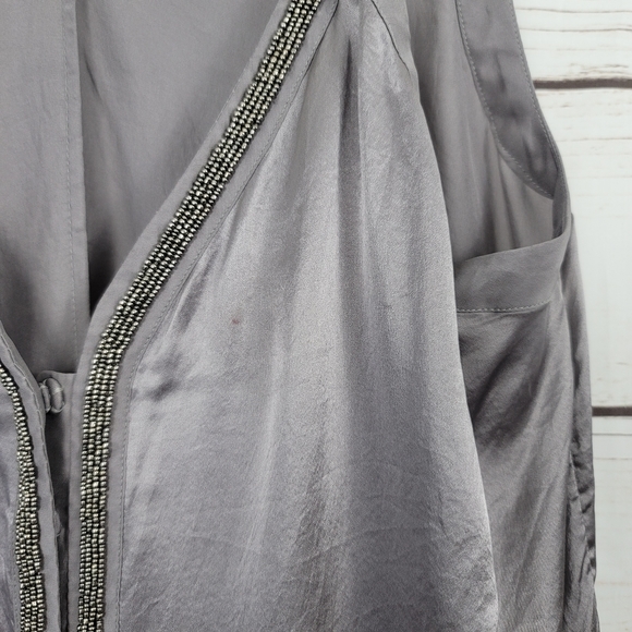Banana Republic Heritage | Silk Beaded Top - Picture 5 of 8